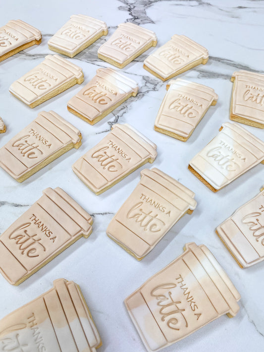 bulk corporate/large order - custom stamped cookies